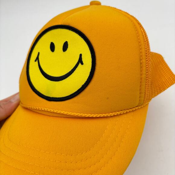 Aviator Nation Smiley Vintage Trucker Hat Adjustable Snapback main image 11